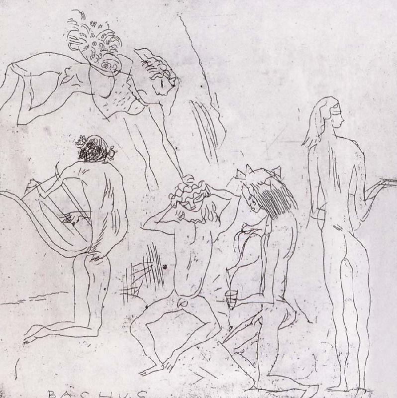 Jules Pascin Bakesi is a Bacchus